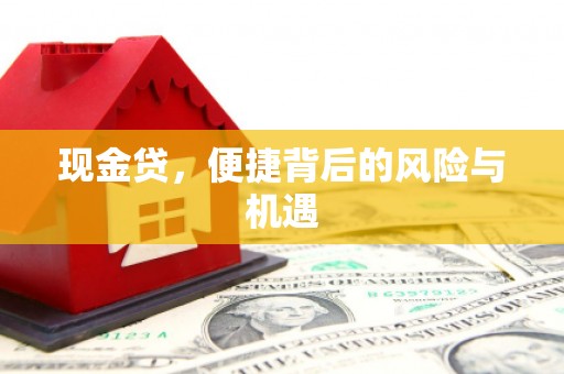 天祝现金贷，便捷背后的风险与机遇