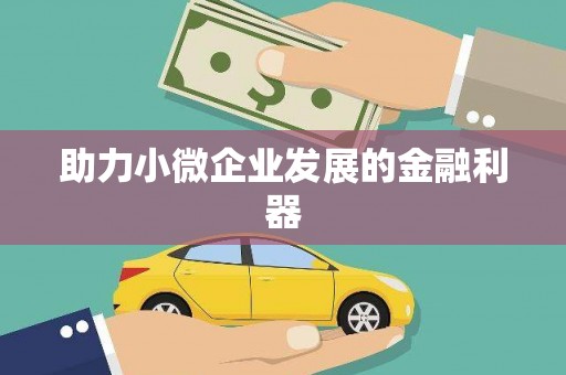 天祝助力小微企业发展的金融利器
