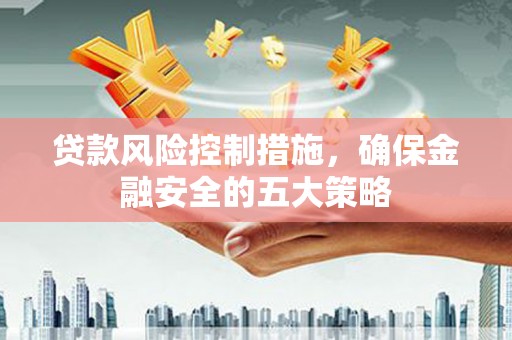 天祝贷款风险控制措施，确保金融安全的五大策略