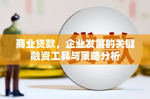 天祝商业贷款，企业发展的关键融资工具与策略分析
