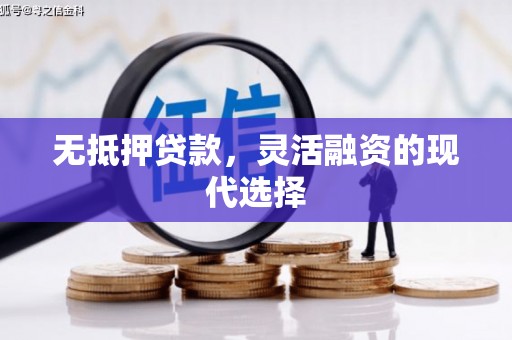 天祝无抵押贷款，灵活融资的现代选择