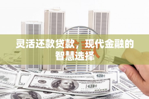 天祝灵活还款贷款，现代金融的智慧选择