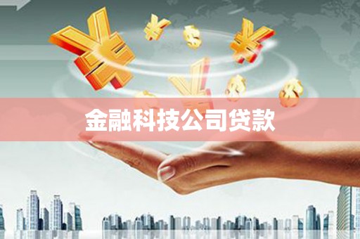 天祝金融科技公司贷款