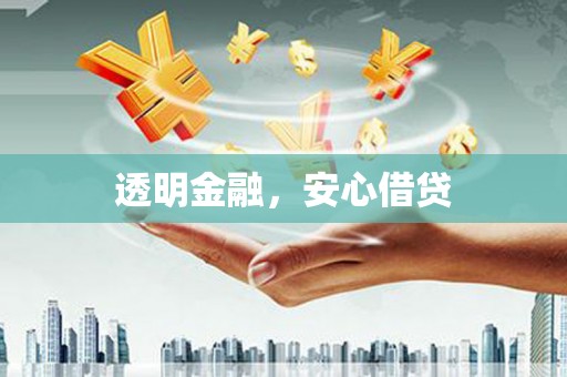 天祝透明金融，安心借贷